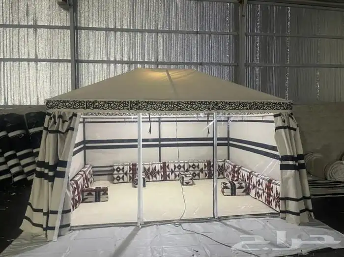 محل بن قحطان بيوت شعر قرميد 4