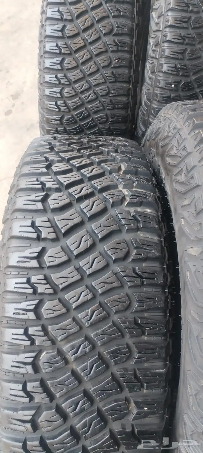 كفرات جودير نص حجري مقاس 315 70 17 8