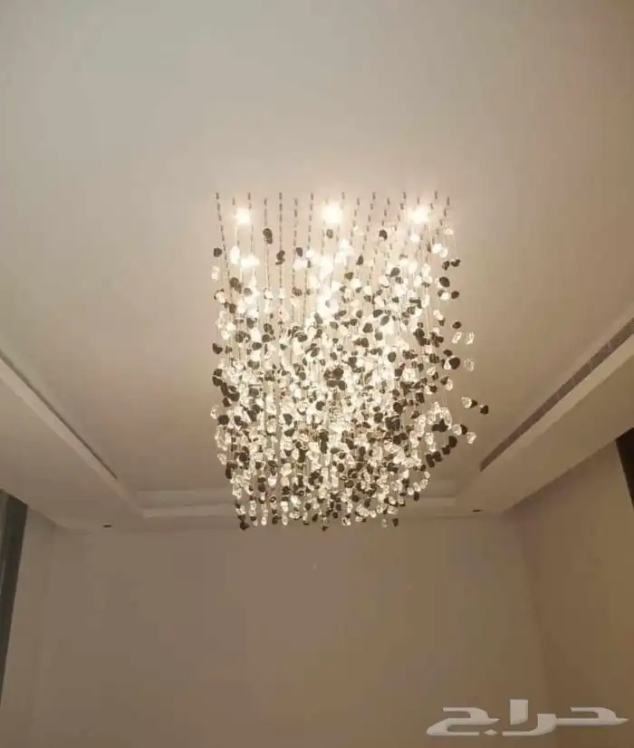 ثريات لد كريستال ثريات تصميم حجر 5