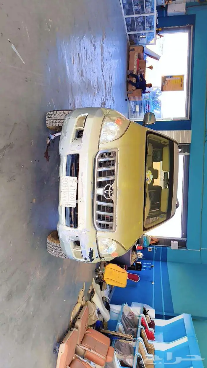 للبيع او تقسيط برادو 2004ديزل أساس مكينه بدي شرط يحتاج رش تج 3