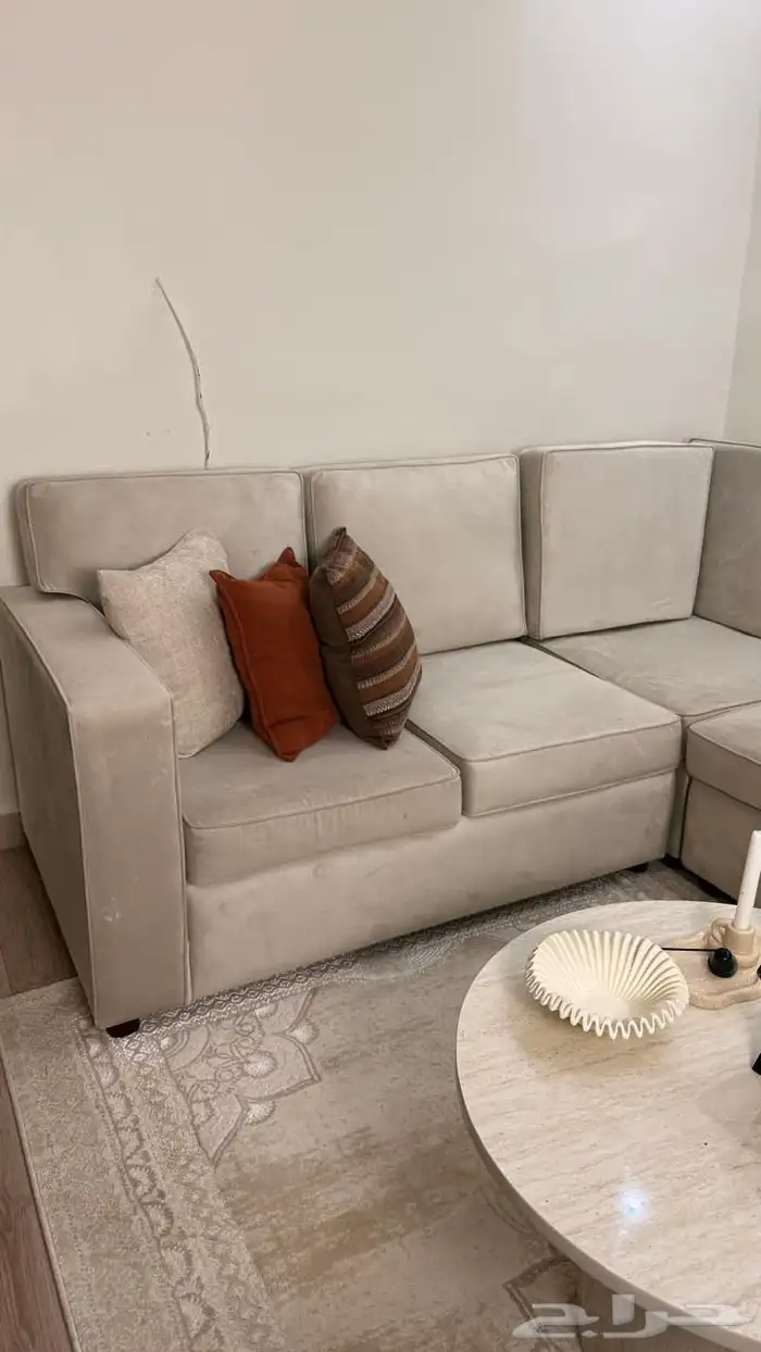 كنب للبيع حرف L الكنب فقط 0