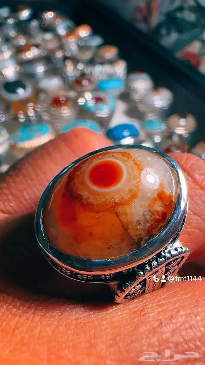 خواتم عقيق ونوادر 13