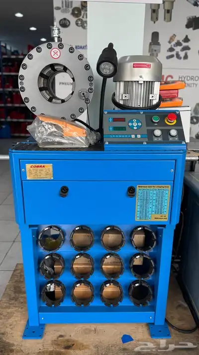 مكبس خراطيم هيدروليك تحكم الكتروني 0