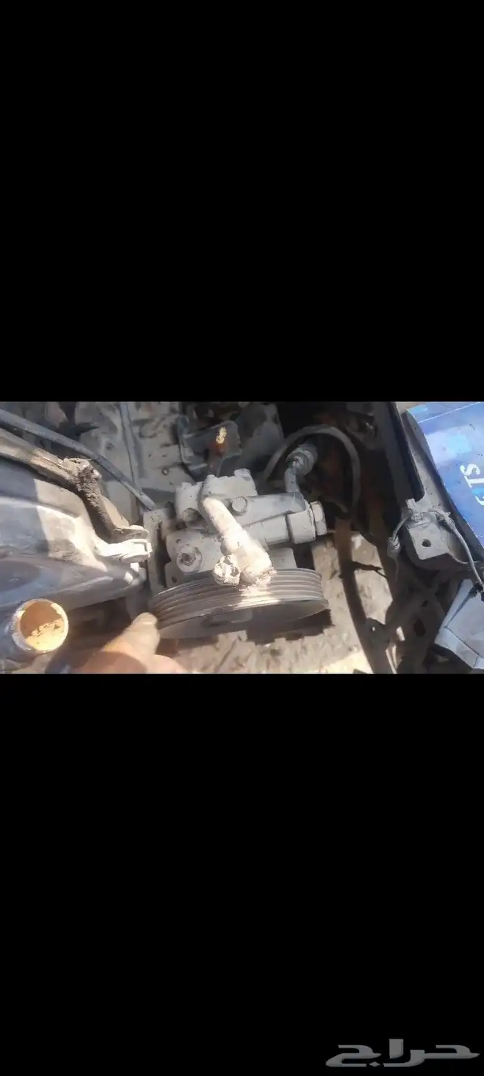علبه دركسون فوق باص هونداي إتش ون موديل 2005 نظيفه 2