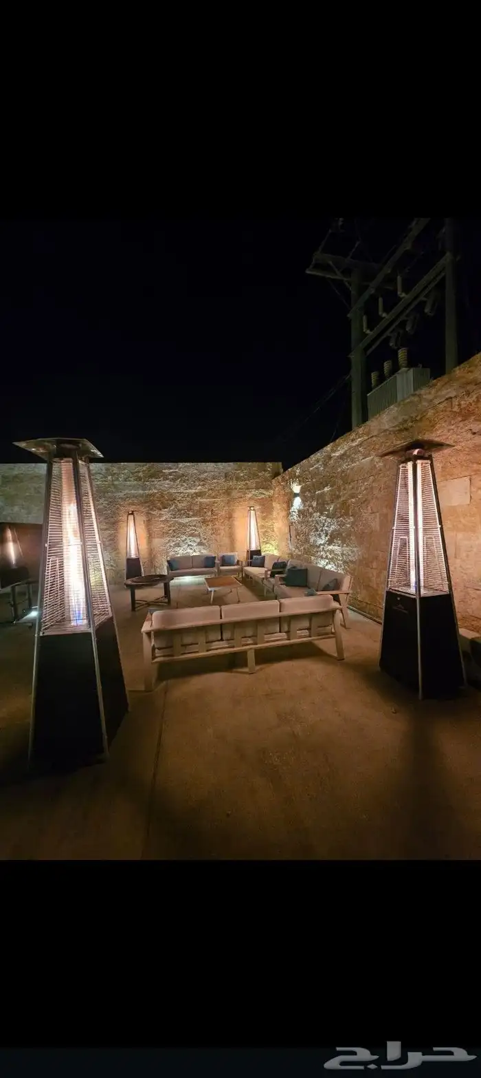 تاجير دفايات وكنب وجلسات شعبيه واركان شعبيه ومخيمات وكراسي م 3