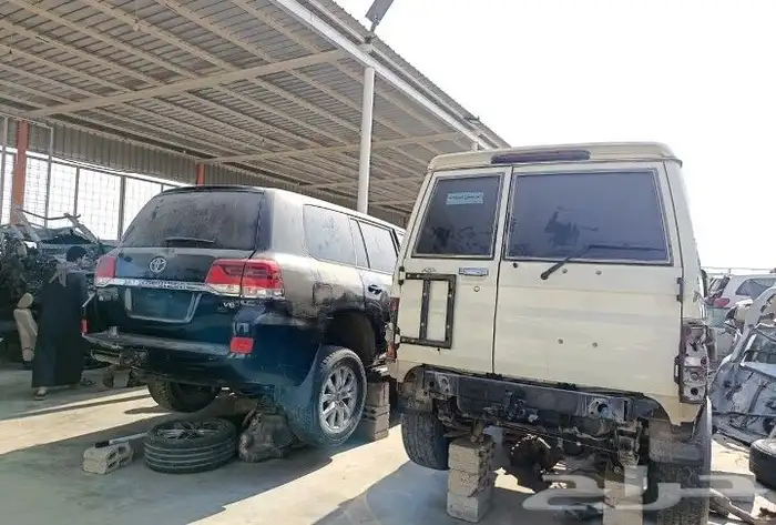 جود لدينا جميع انواع قطع غيار السيارات المستخدمه تشليح 2