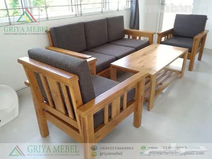 تفصيل جلسات خشبي سويدي 27