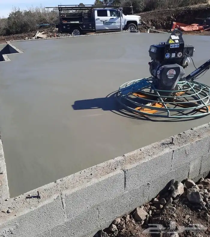 صبة مروحة صبة مطبوعة خرسانة 1