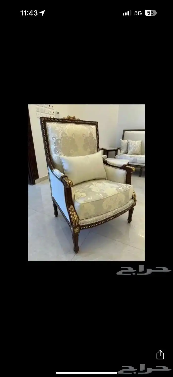 كنب زان ملكى منفرد 15