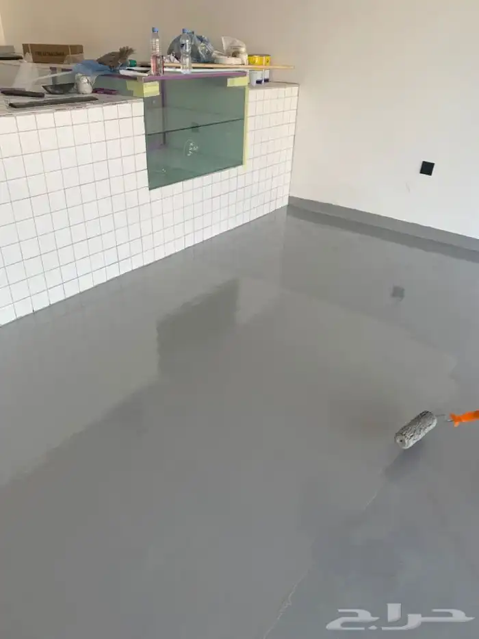 ايبوكسي ارضيات سعر المتر 30ريال ايبوكسي دهان سيراميك الاحساء 2