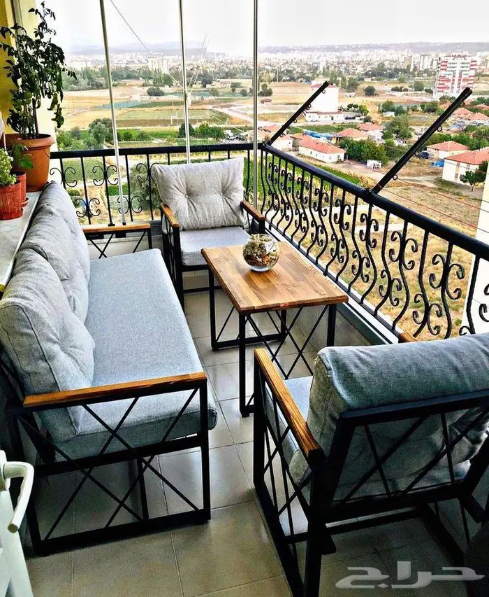 تفصيل جلسات خشبي سويدي 3