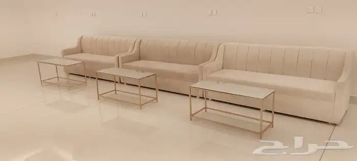 تاجير كنب جلد ومخل VIP فاخر 6