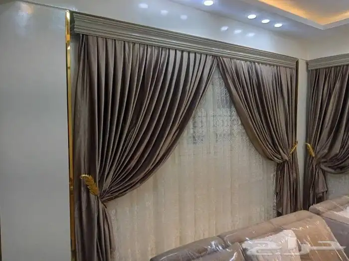 تفصيل ستائر جلسات وسراير وتعديل القديم وعانه جديد 8