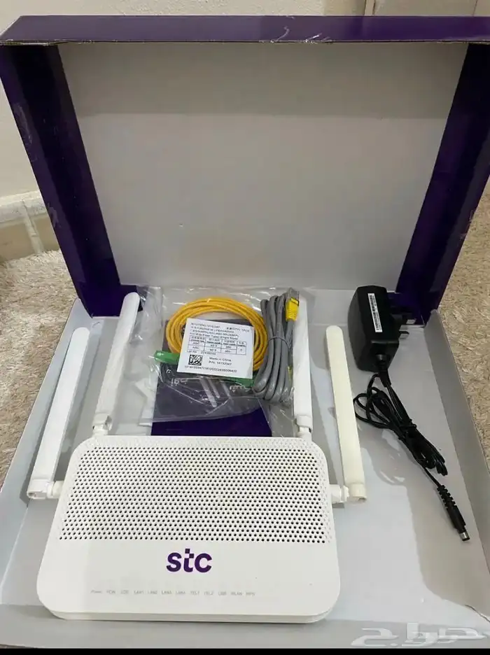 جهاز شبكة اس تي سي للبيع ب 40 .. نظيفه ومع كل ملحقاته .. 0