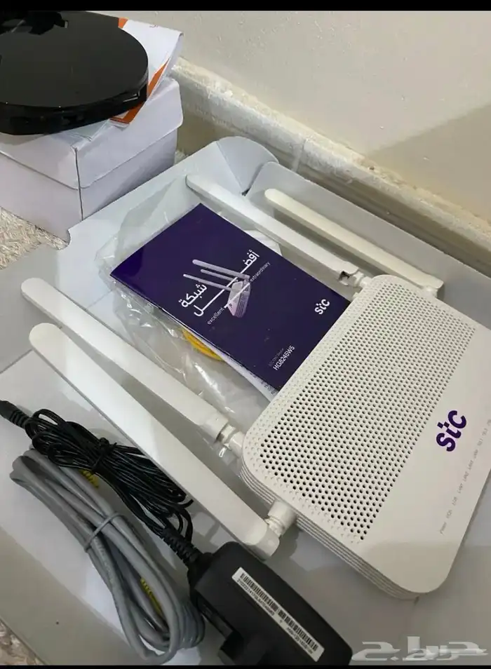 جهاز شبكة اس تي سي للبيع ب 40 .. نظيفه ومع كل ملحقاته .. 1