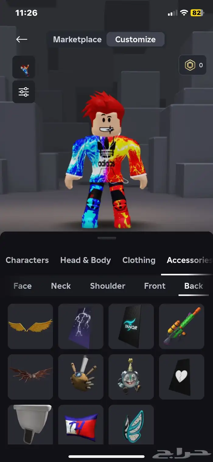 حساب روبلوكس مشحون و فيه 20 قروب للبيع 10