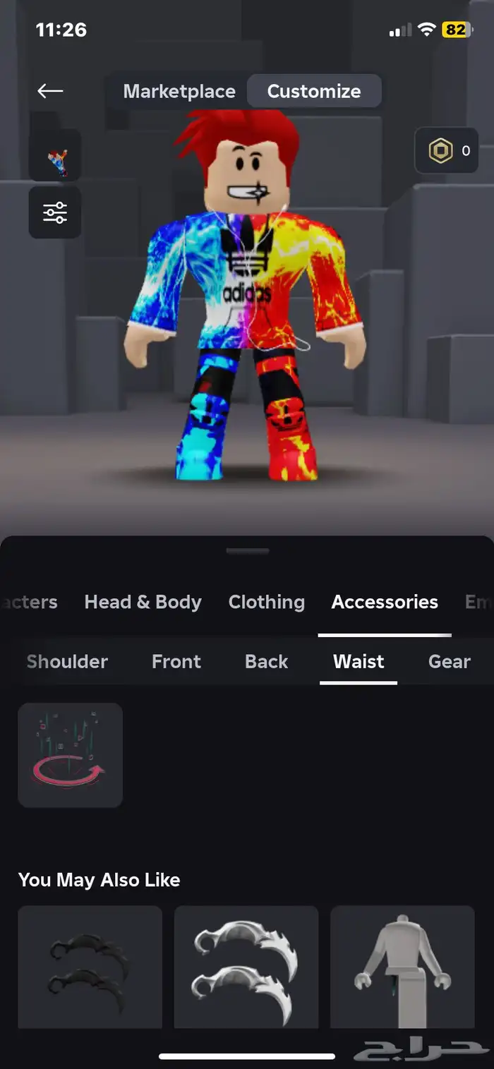 حساب روبلوكس مشحون و فيه 20 قروب للبيع 9