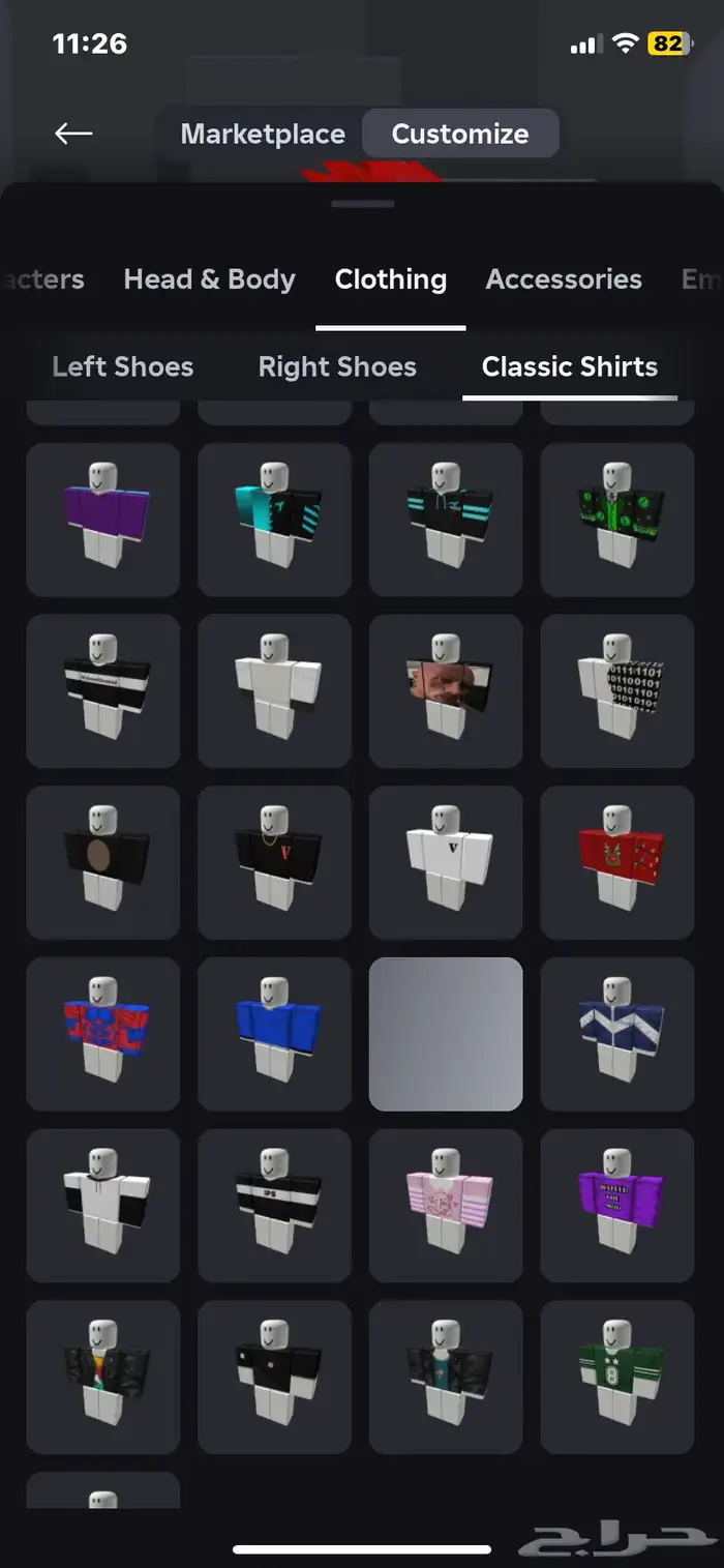 حساب روبلوكس مشحون و فيه 20 قروب للبيع 6