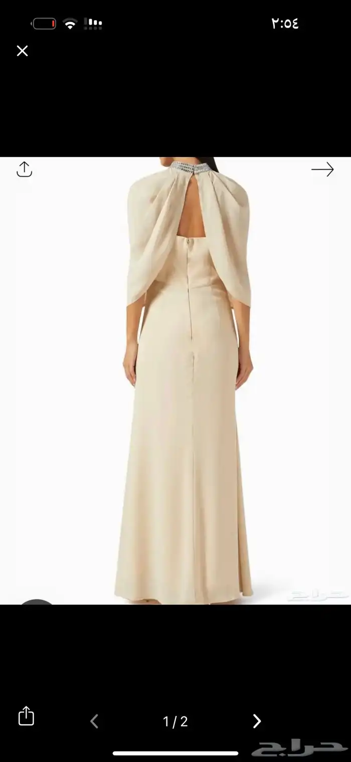 فستان 1500 سعر البيع 750 ريال 0