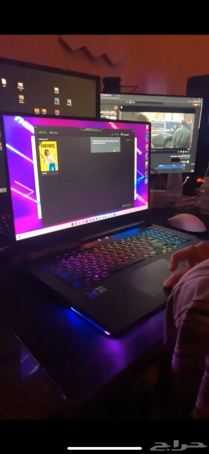 جهاز لابتوب قيمينق ASUS ROG Strix SCAR 17 G733ZW-LL119W 9