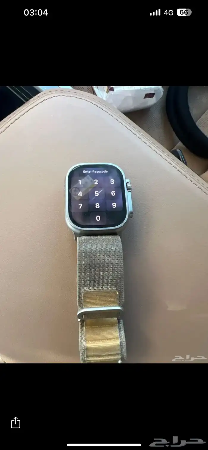 ساعة ابل الاصدار الاول بطاريه 100 2