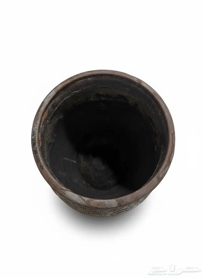 قطعة ديكور فخارية مركن (اصيص زراعه) للحدائق والزرع 3