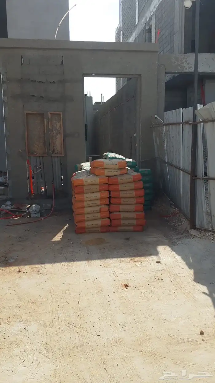 مبسط مواد بناء رمل سمنت بلك غرا دفان زيرو بحص بندوره زيرو بح 5