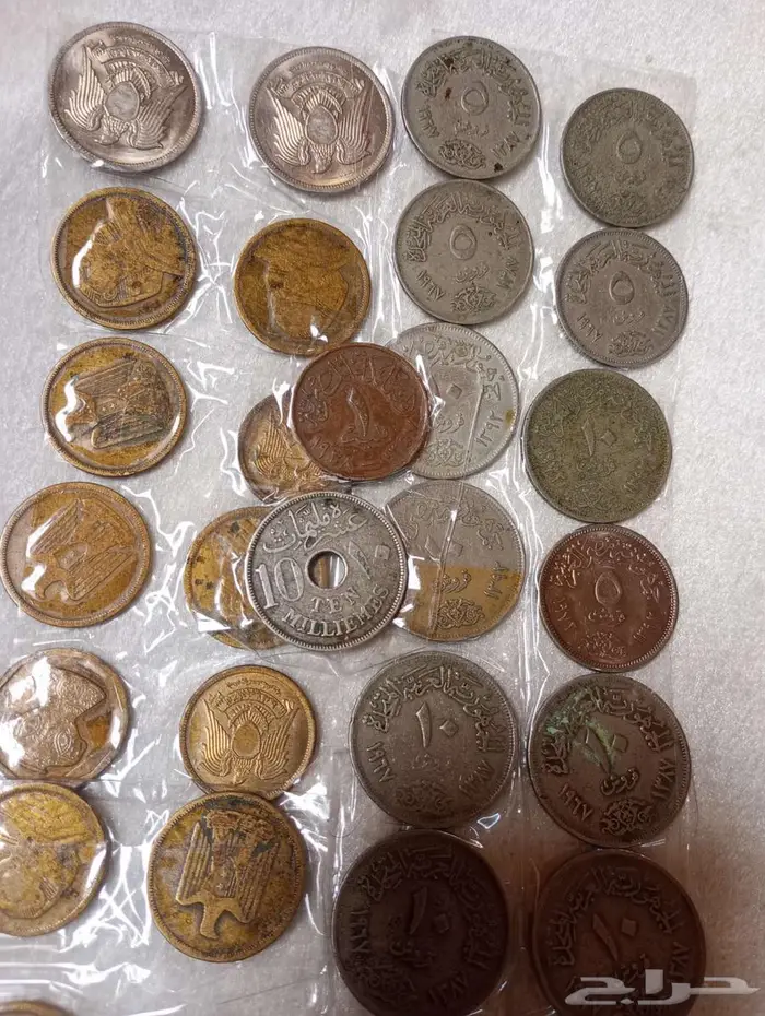 عملات معدنية تراثية 30 قطعة 3