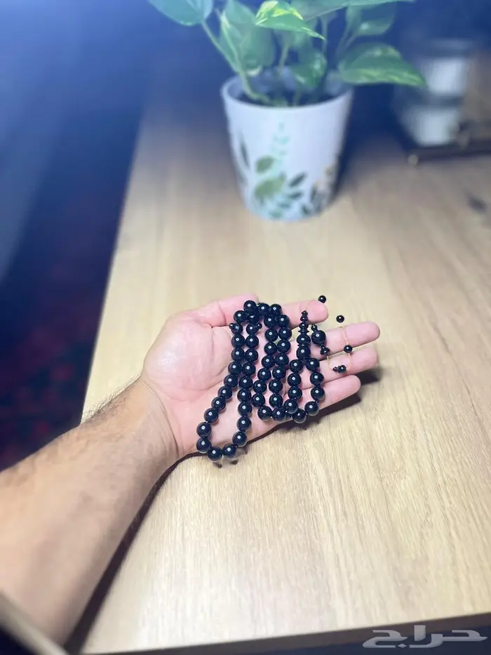 مسباح بكلايت أسود صك خراطة إبراهيم اليمني 3