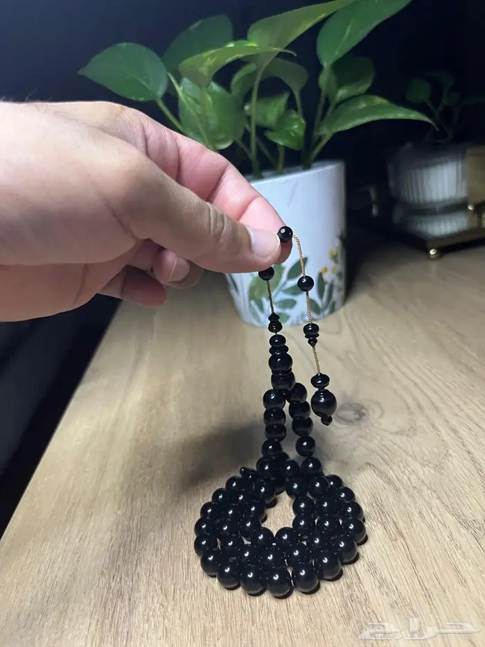 مسباح بكلايت أسود صك خراطة إبراهيم اليمني 4