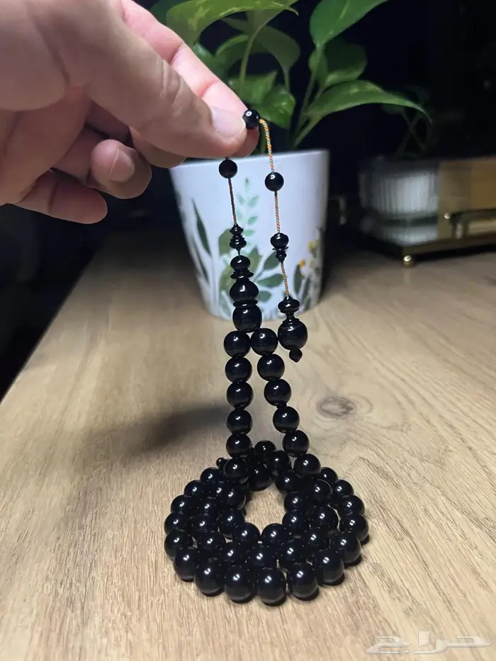 مسباح بكلايت أسود صك خراطة إبراهيم اليمني 2