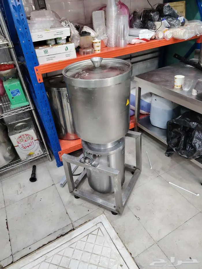 اله تصوير مع مكينه حمص طاوله مع مقليه زيت 2