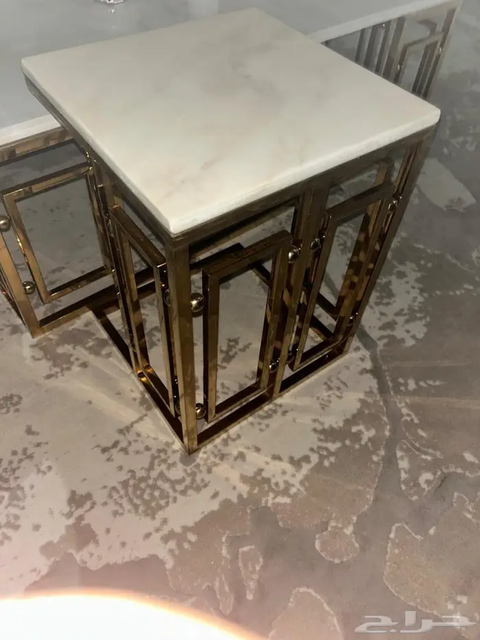 للبيع طقم طاولات إستيل 0