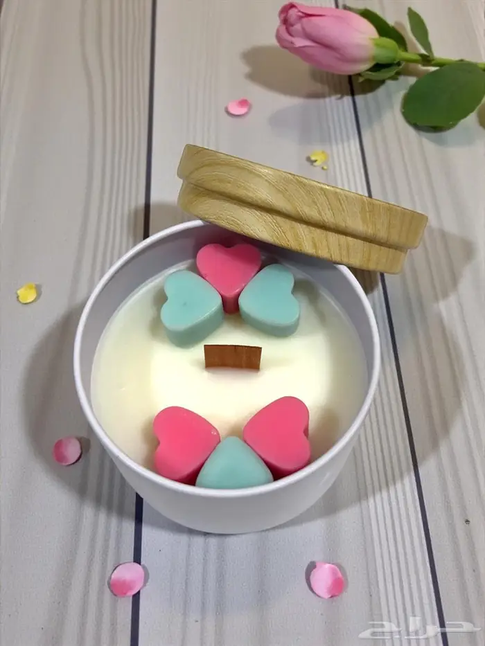 شموع عطريه وفواحات كونكريت 3