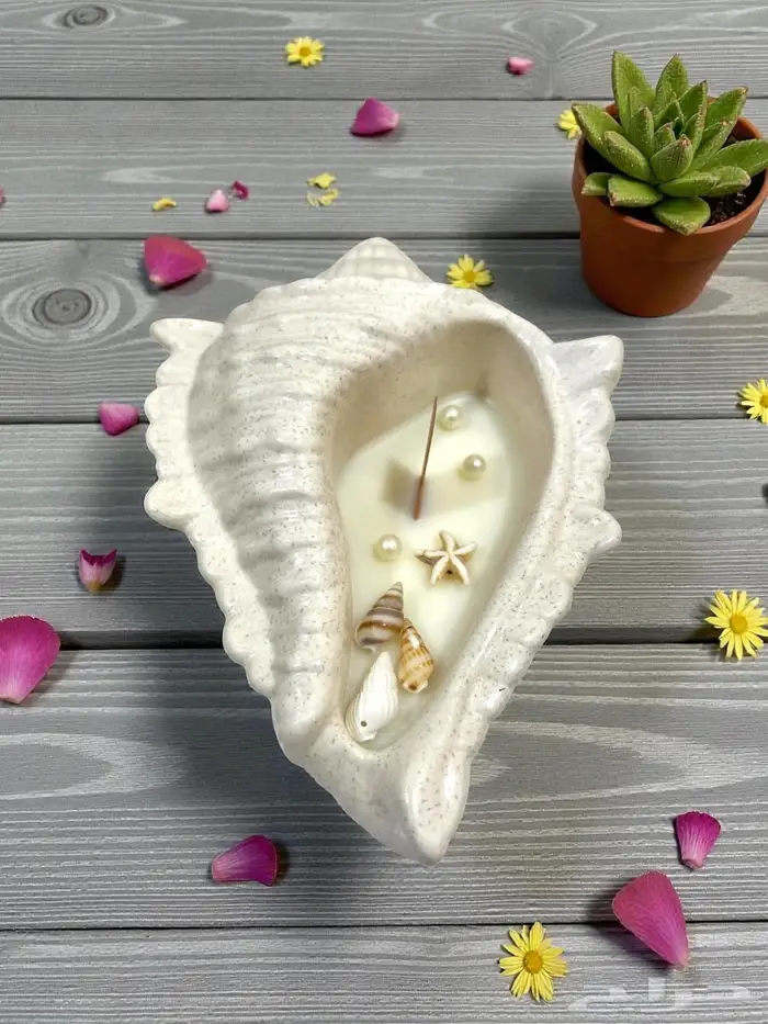 شموع عطريه وفواحات كونكريت 2