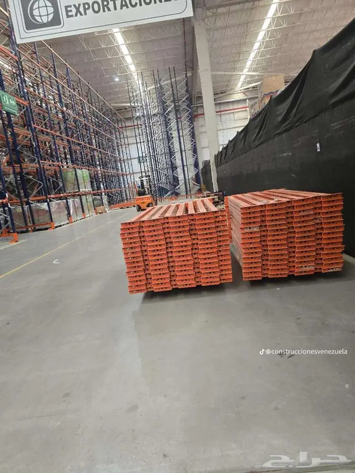 رفوف مستودعات جديد ومستعمله 0