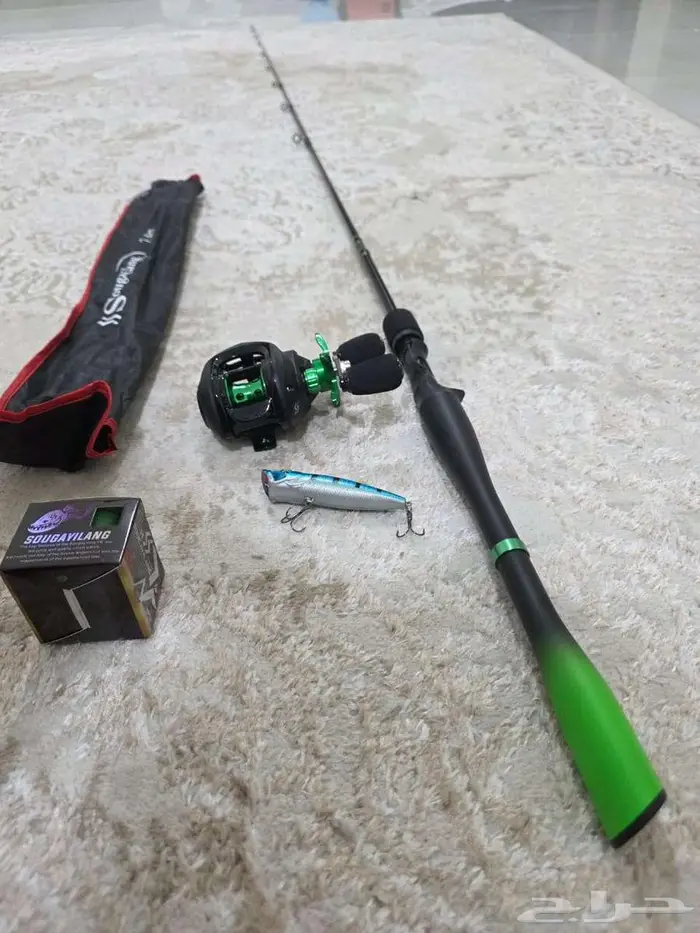 سنارة صيد بايت كاستر عدة صيد سمك كاستينج عدة صيد كامله 5