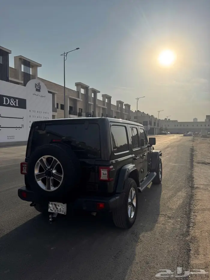 جيب رانجلر صحارى - 2019 - v6 اسود 2