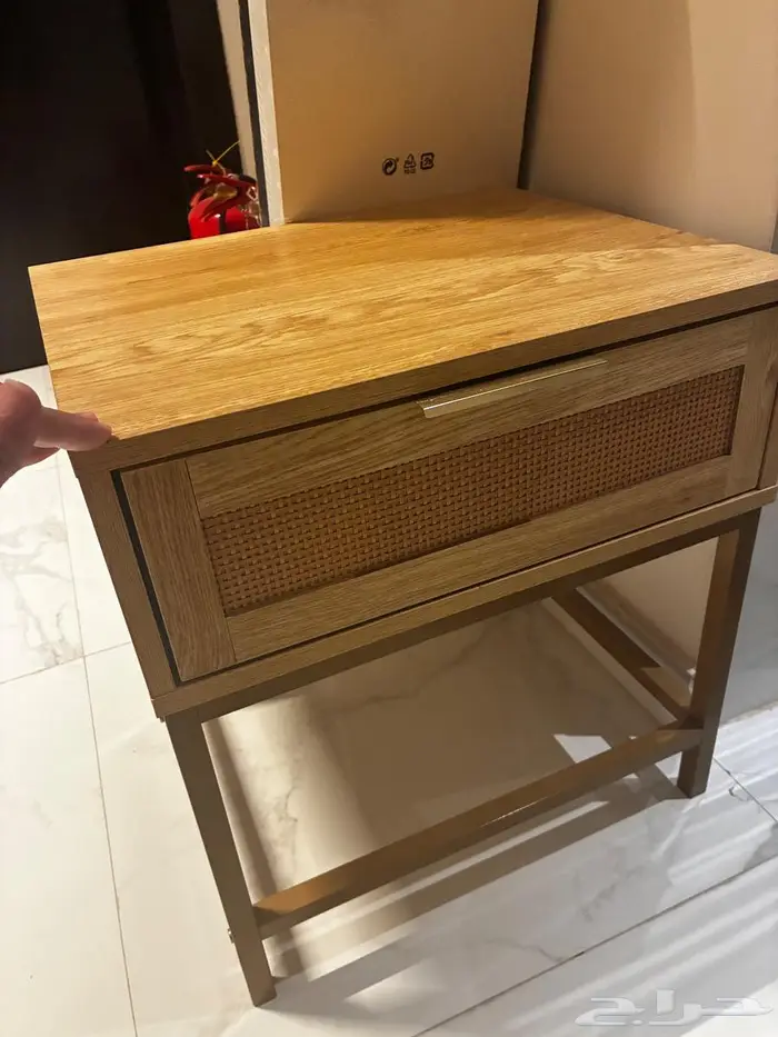 طقم طاولة ومكتبة تلفزيون ثلاث قطع 2