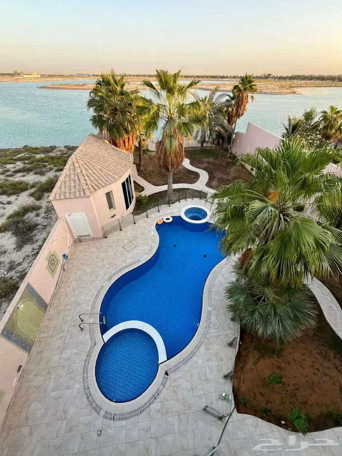 شاليه ( خاص ) للإيجار منتجع خليج الدانة الخبر 1