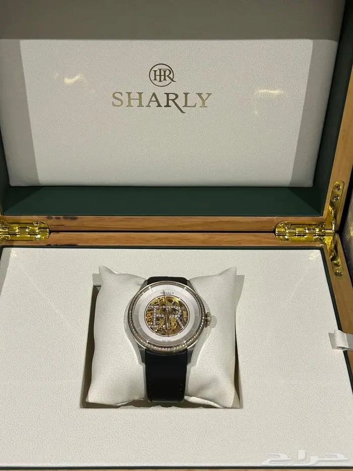 ساعة شارلي الماس رجالية   Sharly Diamond Mens Watch 2
