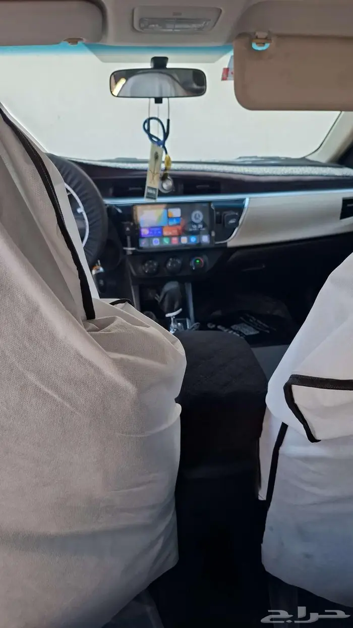 كرولا 2015 نظيف جدا ممشى حقيقي 198 الف 16