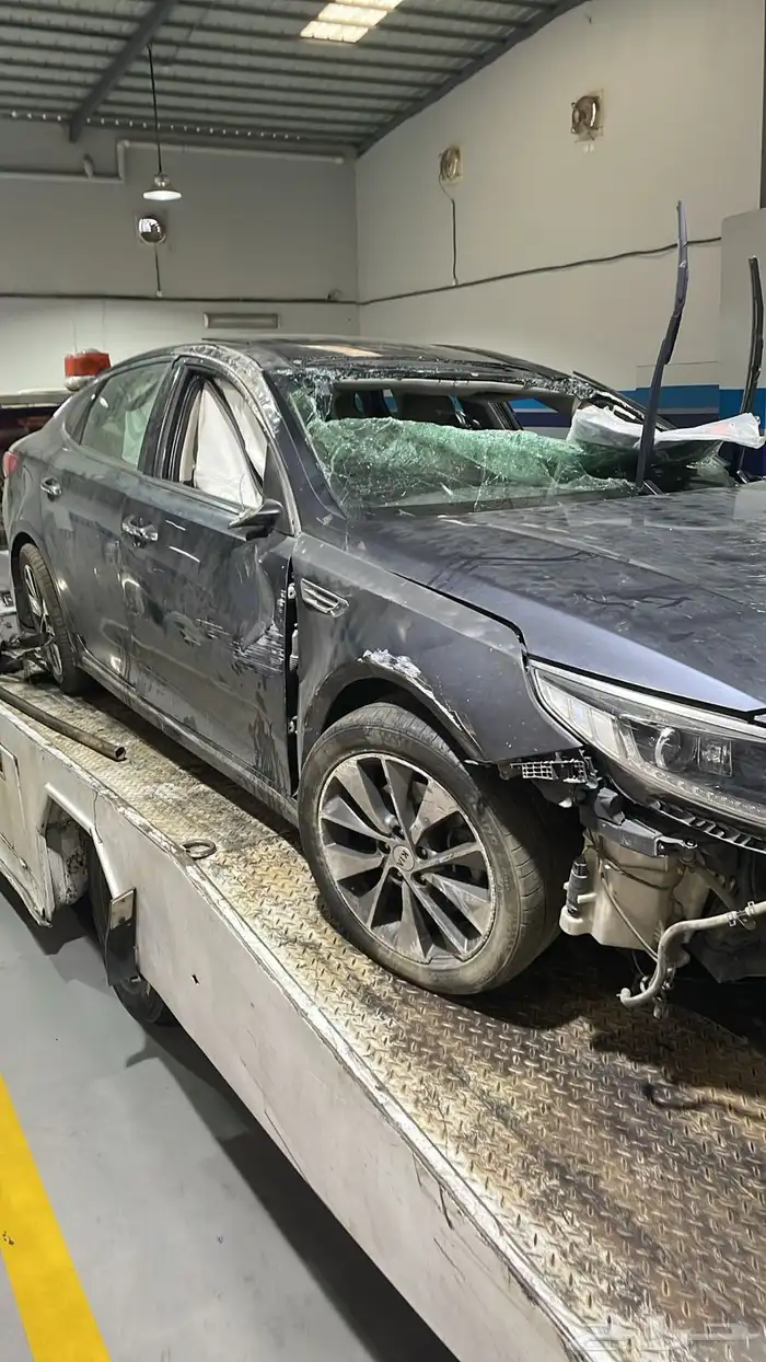 سياره تشليح اوبتما 2018 قير مكينه شرط 0