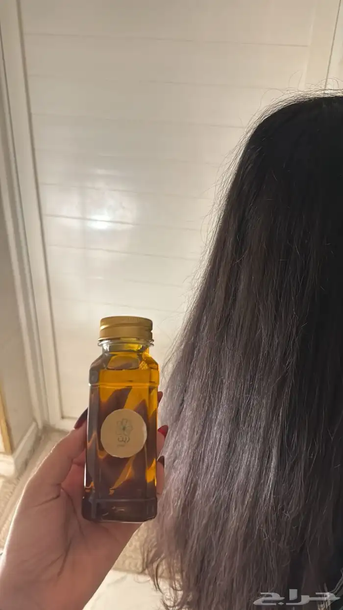 زيت لتطويل وتكثيف الشعر في زيت واحد خمس زيوت طبيعيه وعضويه 0