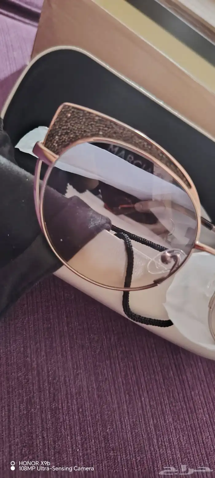 نظارات شمسيه نسائيه جس الأصلي مع بطاقة الضمان والشراء 1