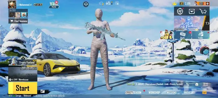 حساب ببجي للبيع لفل 78 0