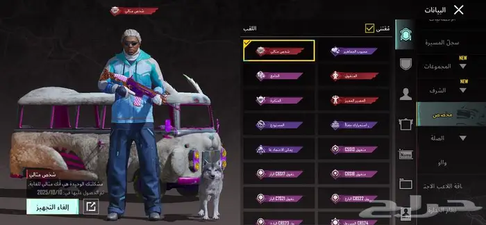 حساب ببجي 19