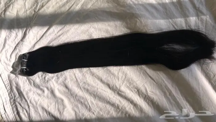 وصلات شعر هندي طبيعية 100   من شعر خام حقيقي 1