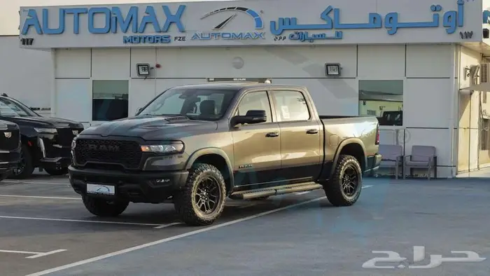 2025 دودج رام 1500 ريبيل جي تي خليجي اصفار مع ضمان 2