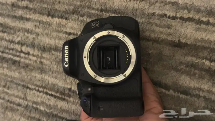 كاميرا كانون 600D مع عدسة50mm 1